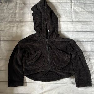 Gymshark Fuzzy Cropped Hoodie